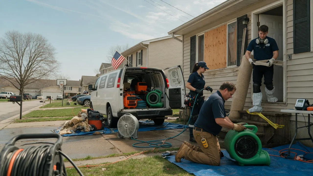 Water Damage Restoration in Akron, IN near me